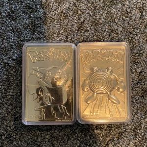 Gold Pokémon cards